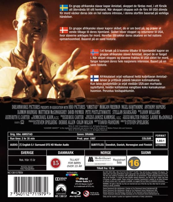 Amistad (1997) (Blu-Ray)