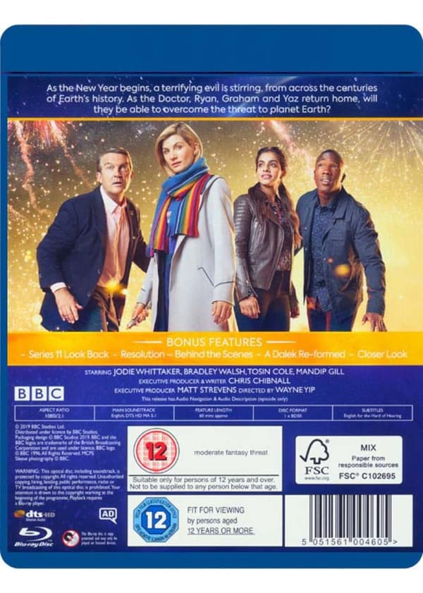 Doctor Who: Specials - Resolution (2019) (Blu-Ray)
