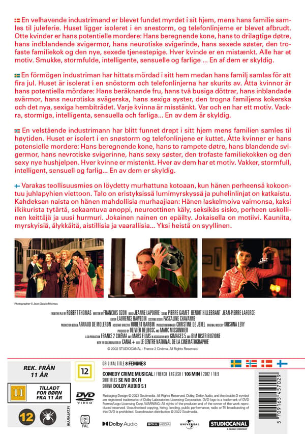 8 Femmes (2002) (DVD)