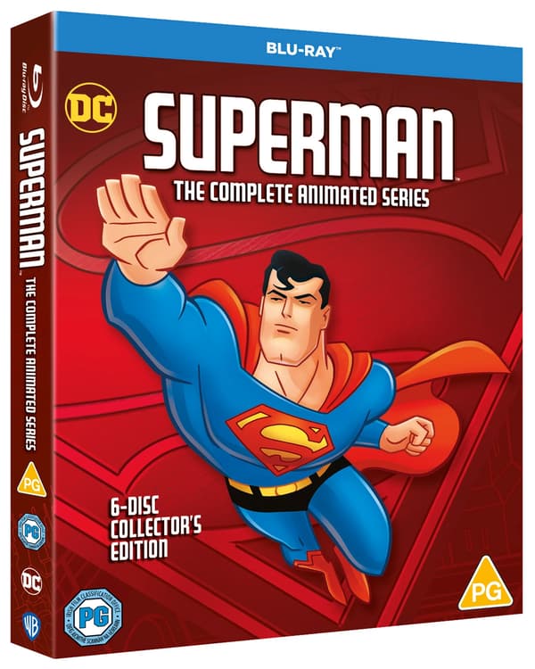 Superman: The Animated Series The Complete Series (1996-2000) Blu-Ray (import)