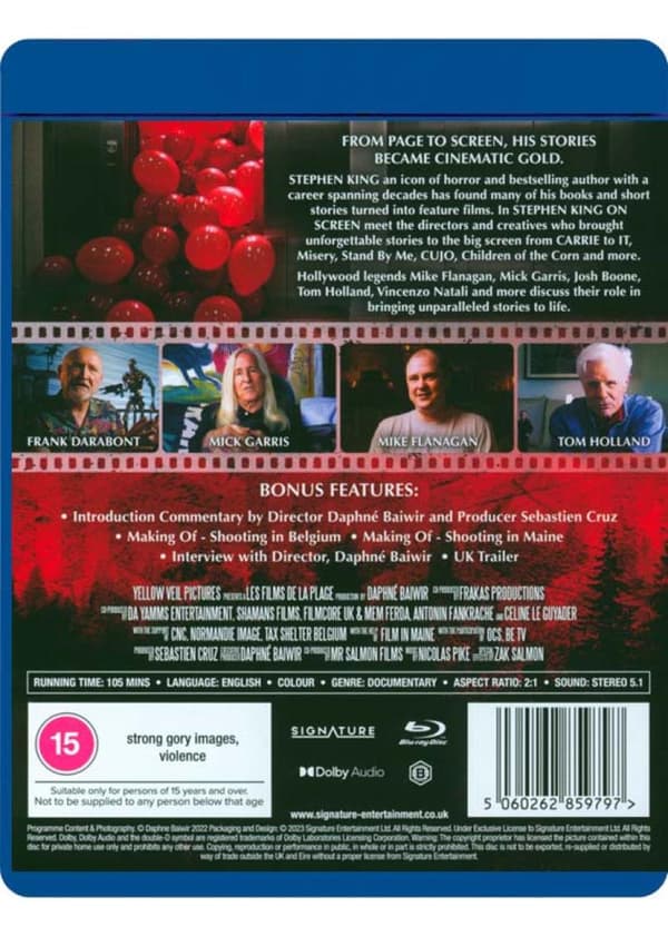Stephen King (Blu-Ray) 8 Movie Collection