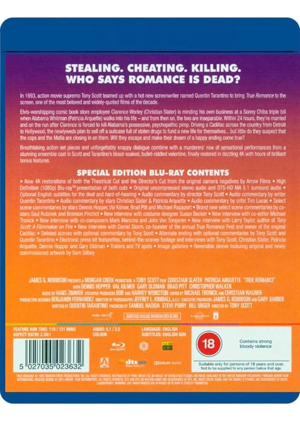 True Romance (1993) (Blu-Ray)