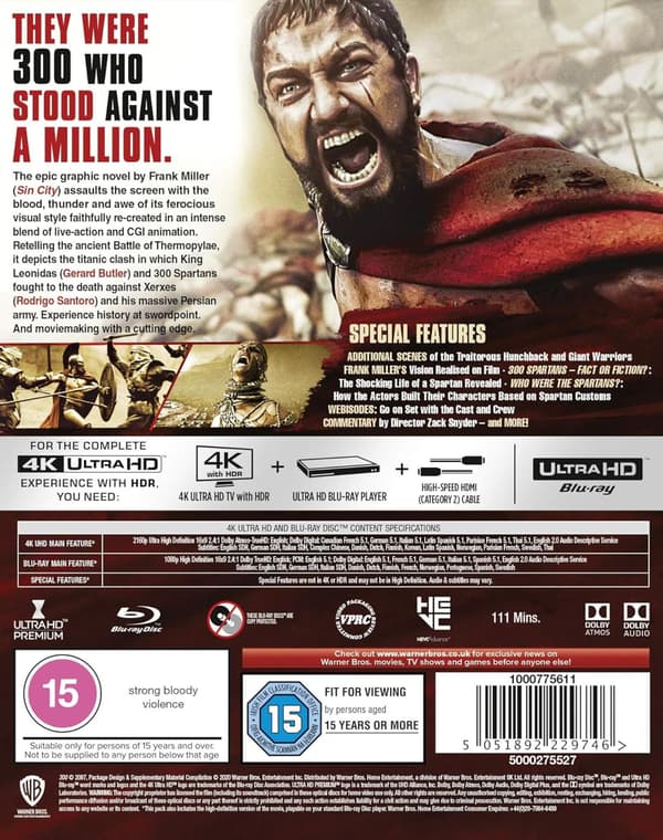 300 (2006) (4K UHD)