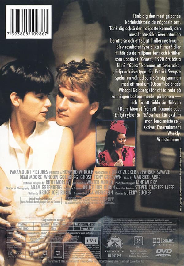Ghost (1990) (DVD)