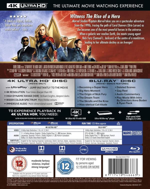 Captain Marvel (2019) (4K UHD)
