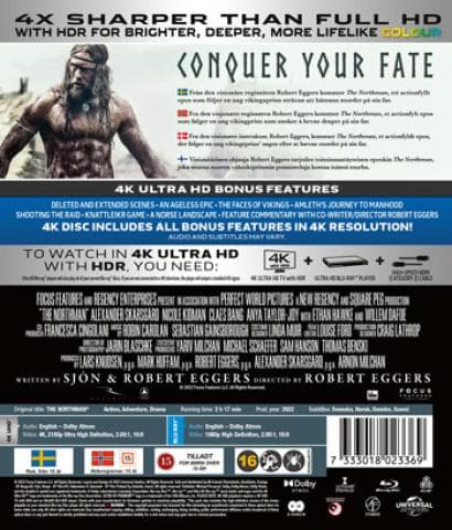 The Northman (2022) (4K UHD)