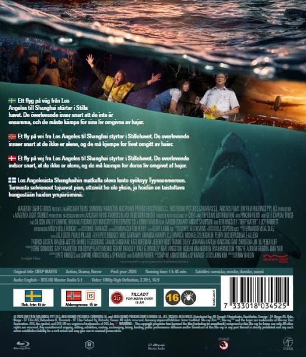 Deep Water (2026) Blu-Ray (svensk text)