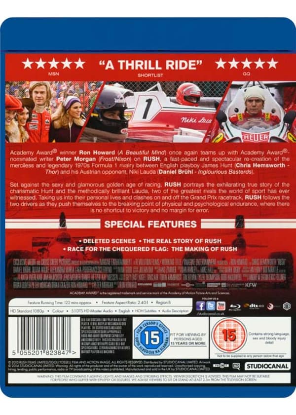 Rush (2013) (Blu-Ray)