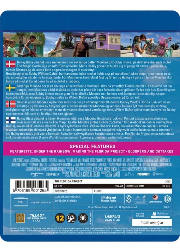 The Florida Project (2017) (Blu-Ray)