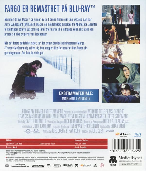 Fargo (1996) (Blu-Ray)