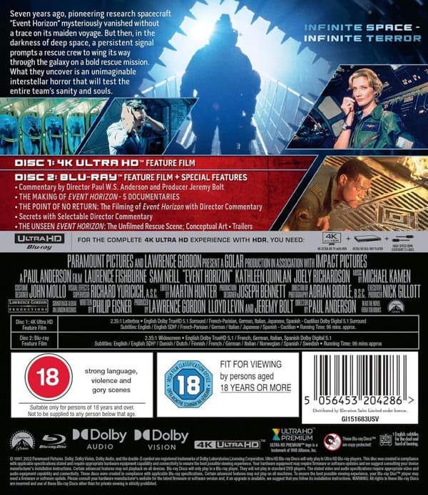 Event Horizon (1997) (4K UHD)