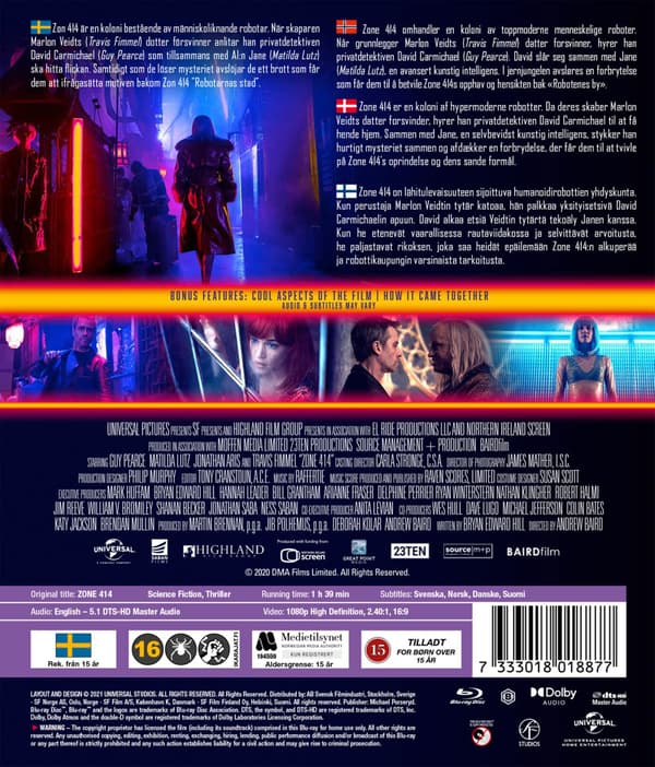 Zone 414 (2021) (Blu-Ray)
