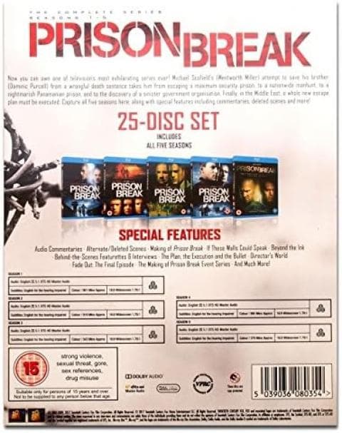 Prison Break The Complete Series (2005-2017) (Blu-Ray)