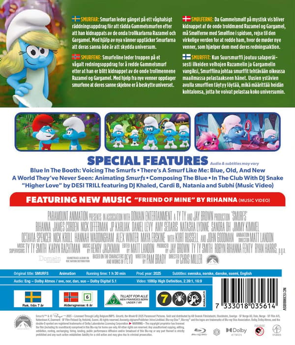 Smurfs (2025) (Blu-Ray)