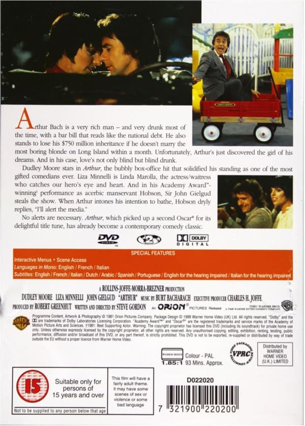 Arthur (1981) (DVD)