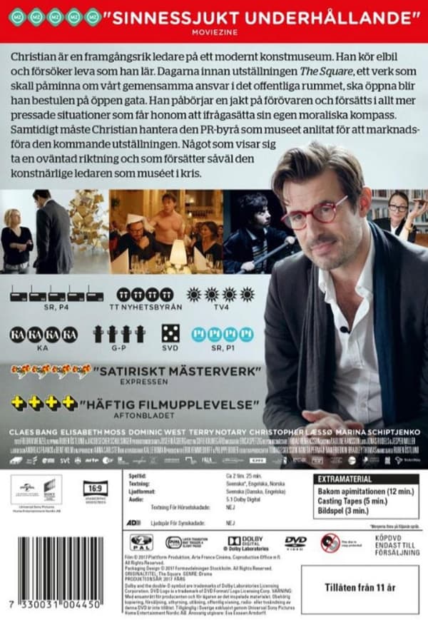 The Square (2017) (DVD)