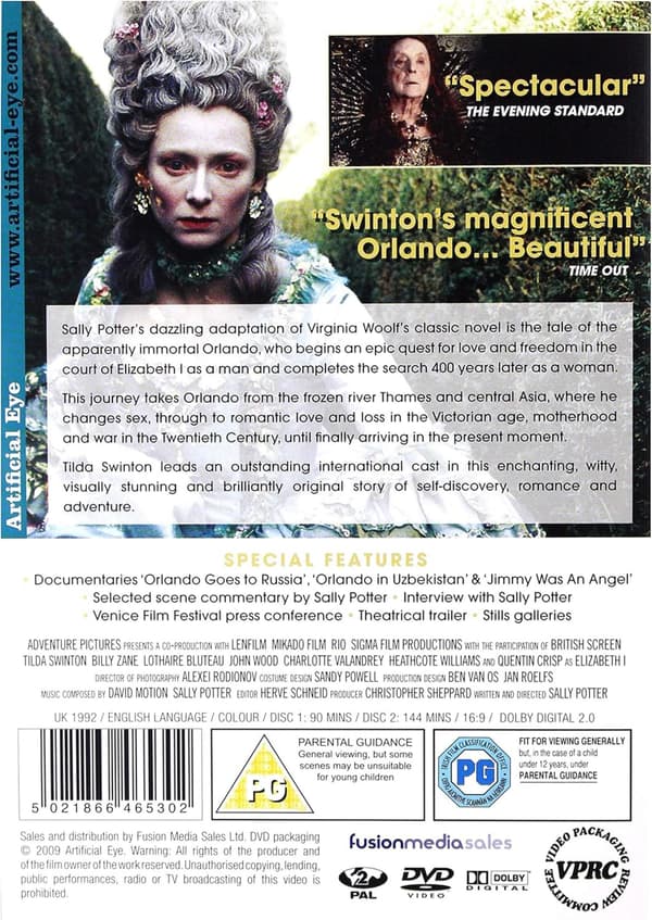 Orlando (1992) (DVD)