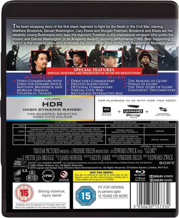 Glory (1989) (4K UHD)