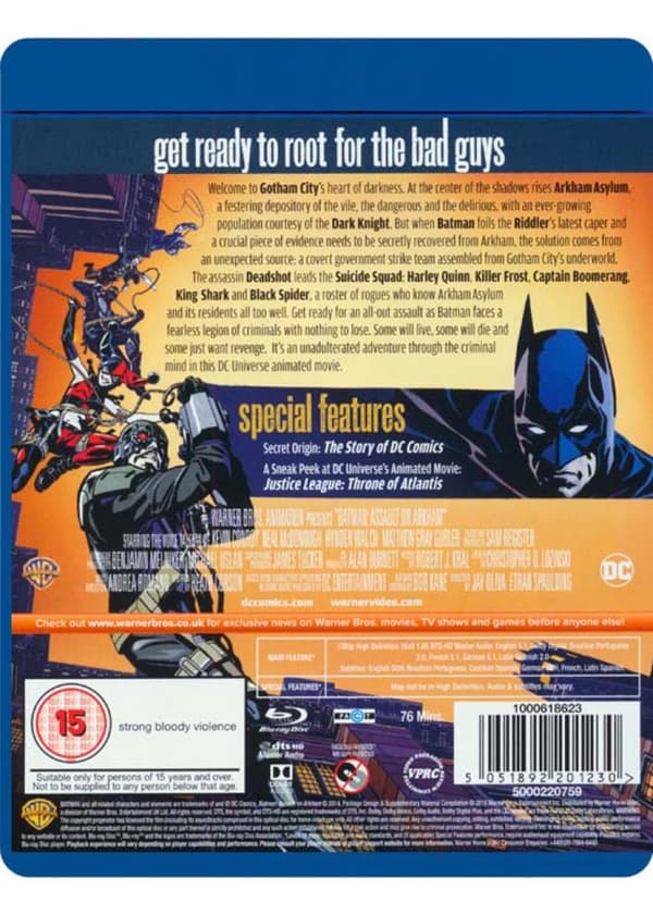 Batman: Assault on Arkham (2014) (Blu-Ray)