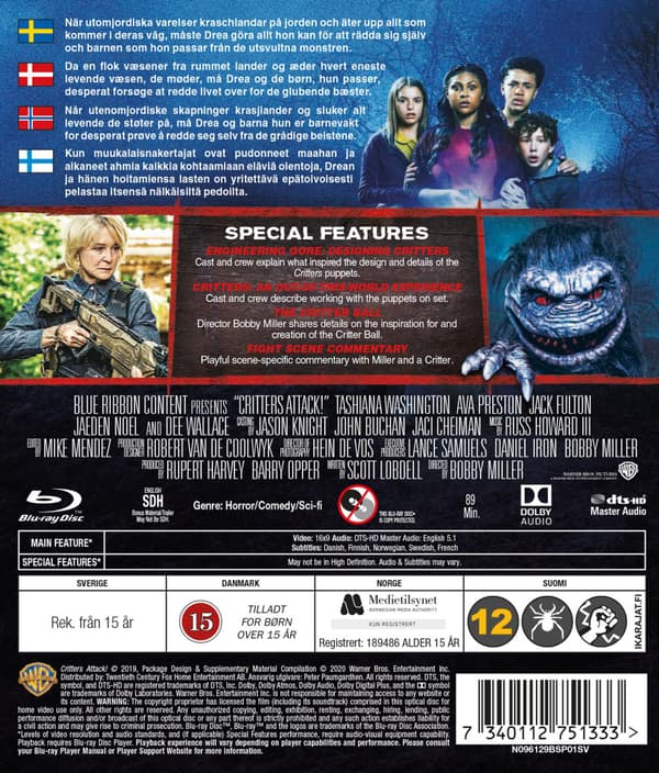 Critters 5: Attack! (2019) (Blu-Ray)