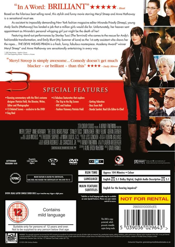 The Devil Wears Prada (2006) (DVD)