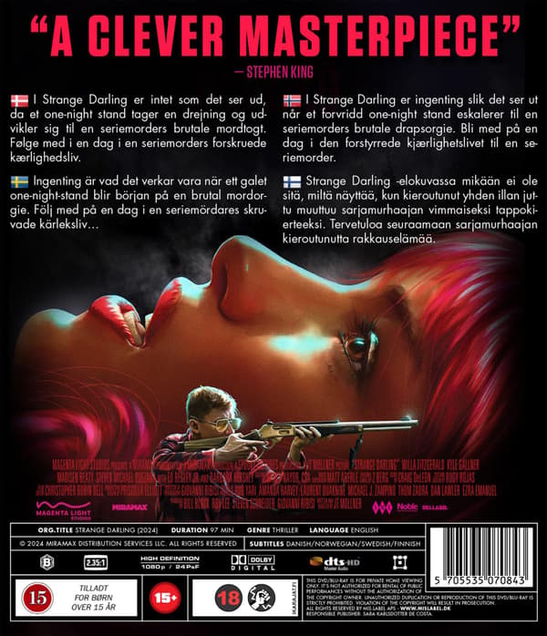 Strange Darling (2023) (Blu-Ray)