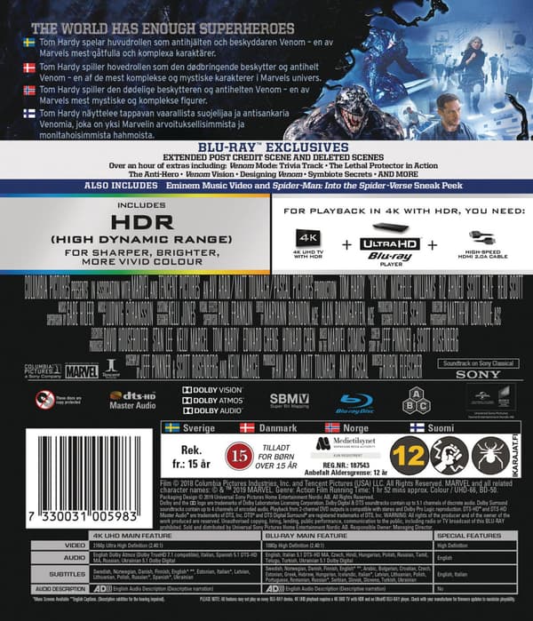 Venom (2018) (4K UHD)