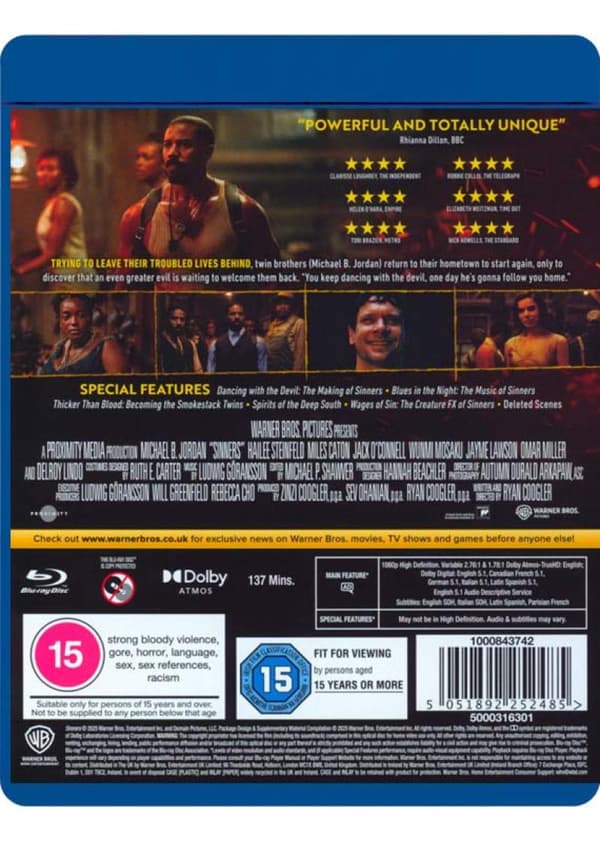 Sinners (2025) (Blu-Ray)