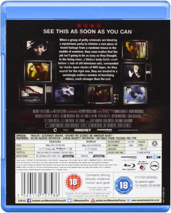 V/H/S (2012) (Blu-Ray)