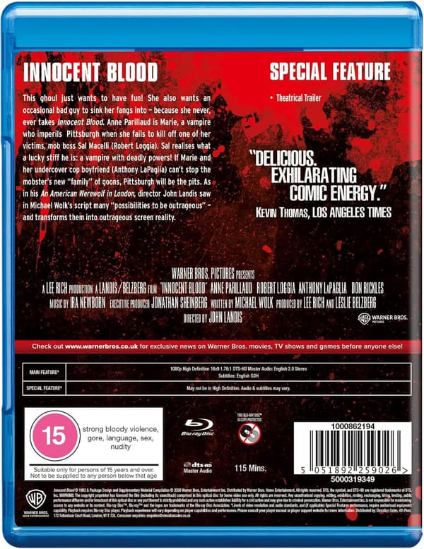 Innocent Blood (1992) (Blu-Ray)