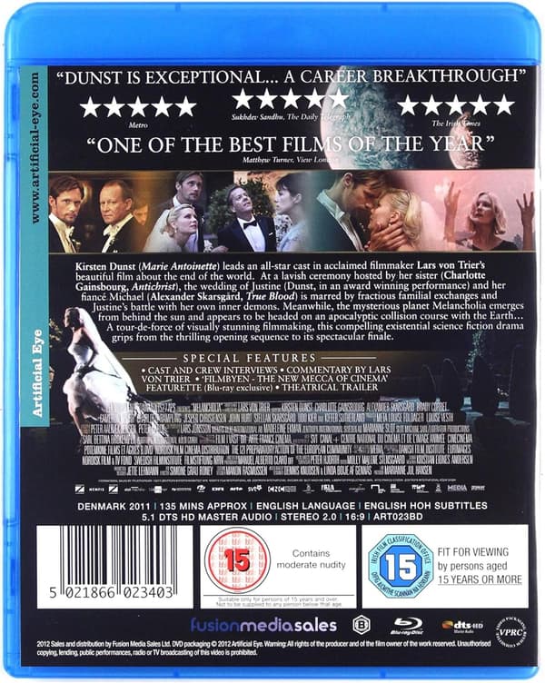 Melancholia (2011) (Blu-Ray)