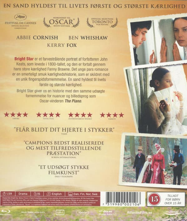 Bright Star (2009) (Blu-Ray)