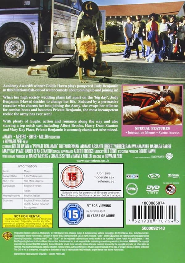 Private Benjamin (1980) (DVD)