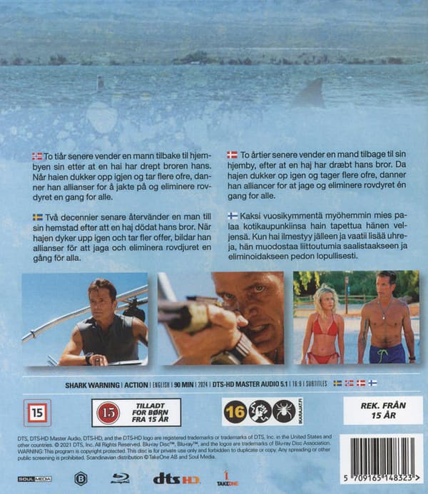 Shark Warning (2024) (Blu-Ray)