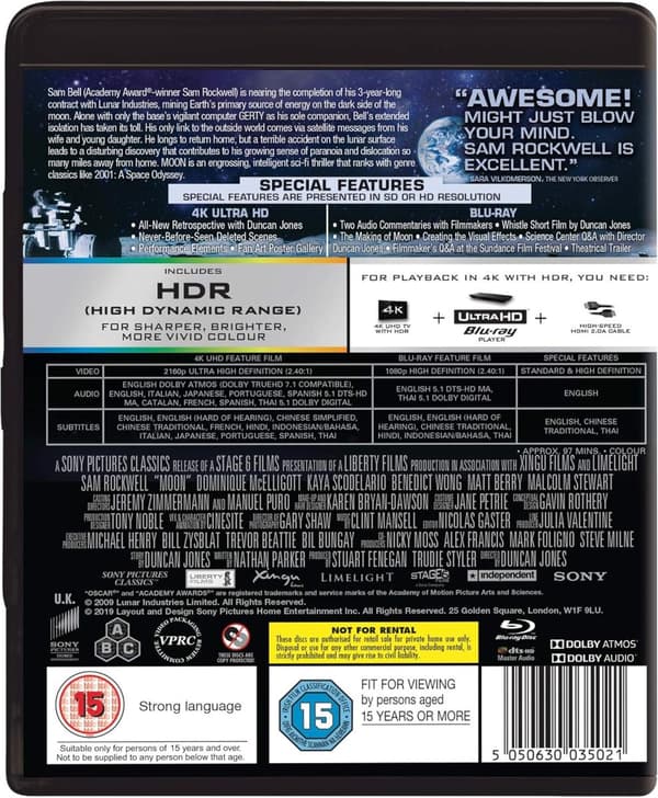 Moon (2009) (4K UHD)
