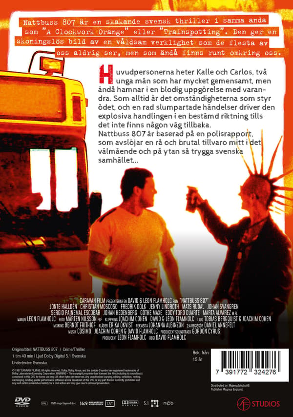 Nattbuss 807 (1997) (DVD)