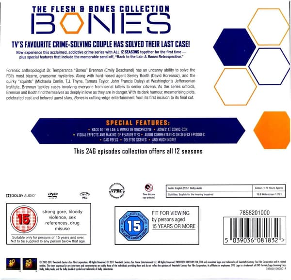Bones The Complete Series (2005-2017) (DVD)