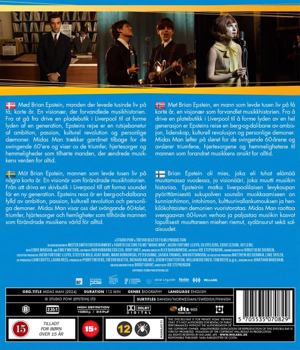Midas Man (2024) (Blu-Ray)