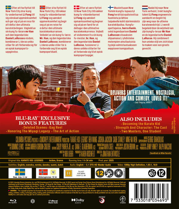 Karate Kid: Legends (2025) (Blu-Ray)