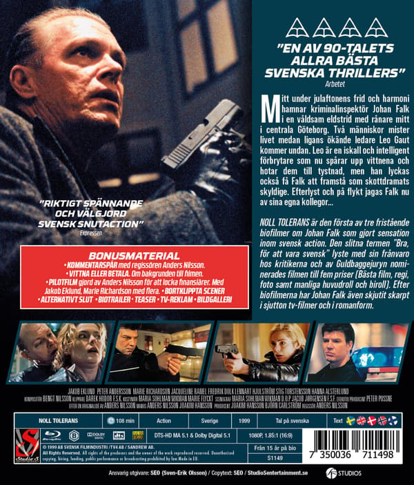 Noll tolerans (1999) (Blu-Ray)