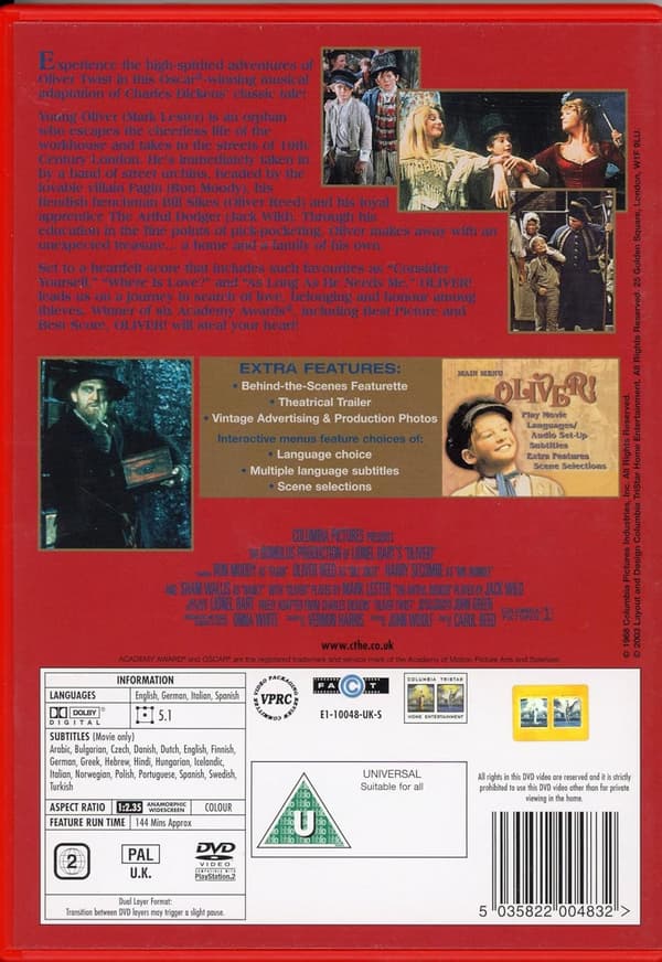 Oliver! (1968) (DVD)