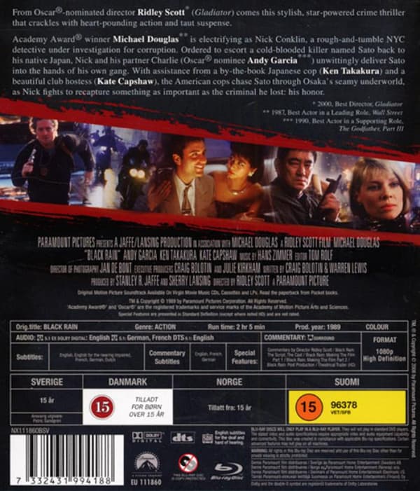 Black Rain (1989) (Blu-Ray)