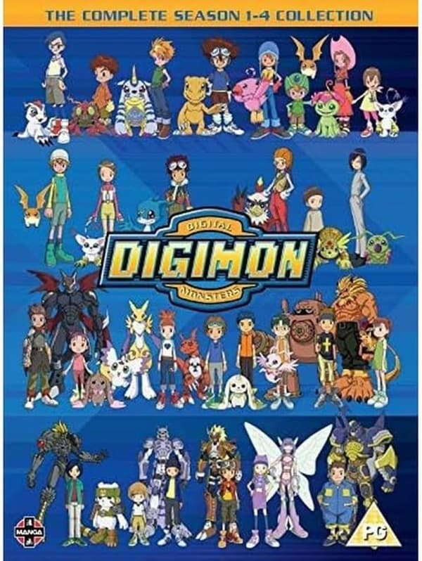 Digimon Digital Monsters The Complete Series (1999-2003) (DVD)