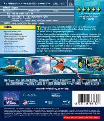 Finding Nemo (2003) (Blu-Ray)