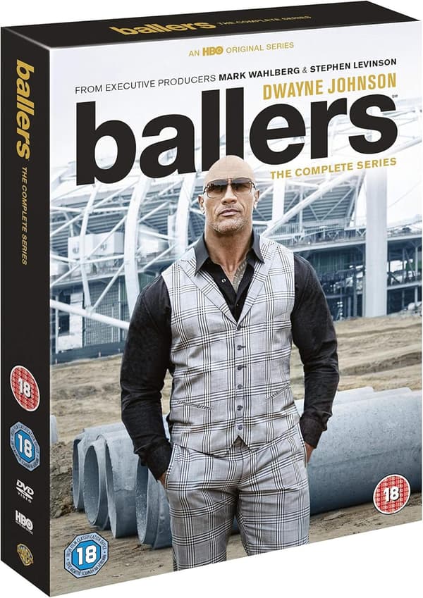 Ballers The Complete Series (2015-2019) DVD (import)