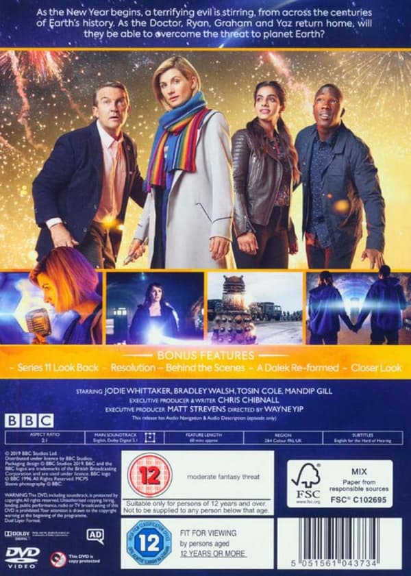 Doctor Who: Specials - Resolution (2019) (DVD)