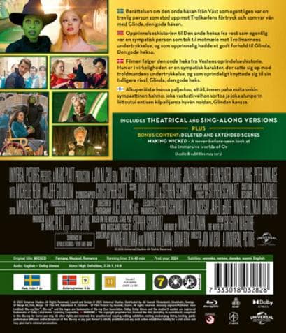 Wicked - Part 1 (2024) (Blu-Ray)
