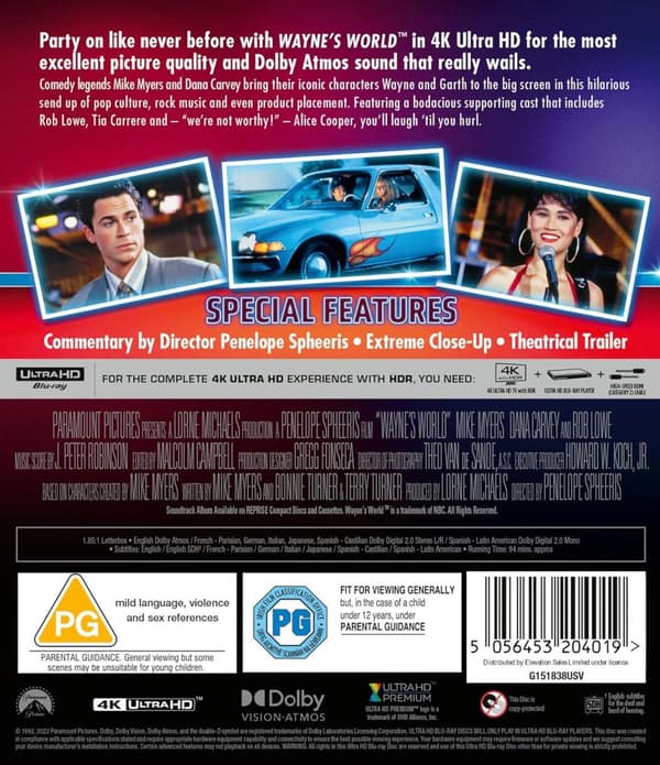 Waynes World (1992) (4K UHD)