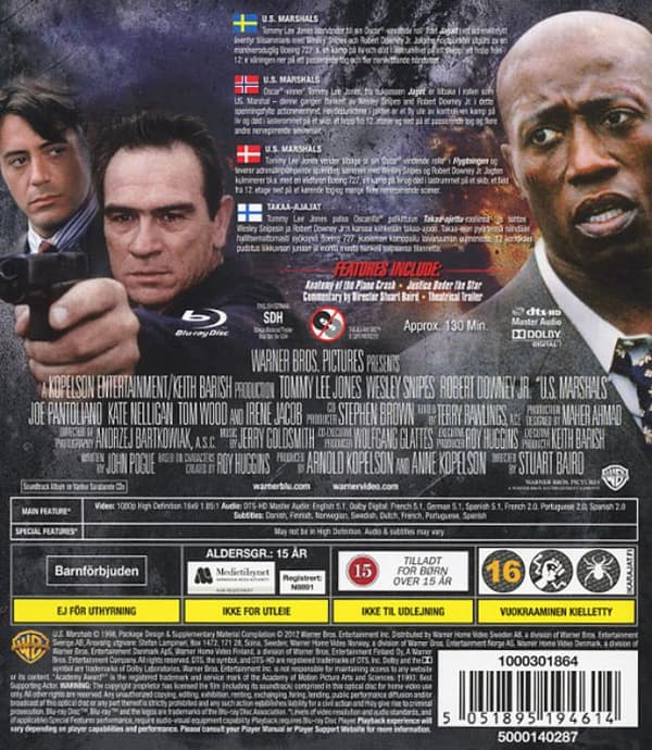 U.S. Marshals (1998) (Blu-Ray)
