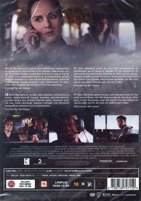 Flight Risk (2025) (DVD)